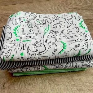 Set of 4 baby blankets